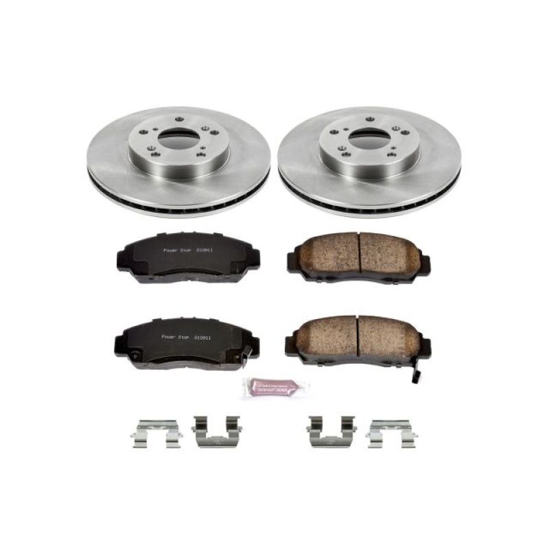 PSB Autospecialty Kit - Power Stop 03-07 Honda Accord Front Autospecialty Brake Kit
