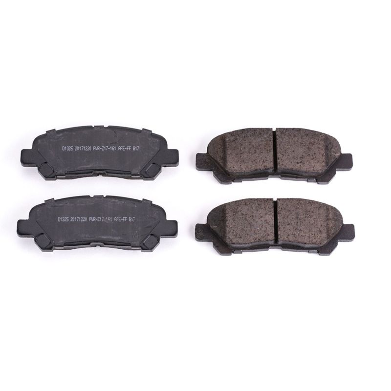 PSB Z16 Evolution Brake Pads - Power Stop 08-13 Toyota Highlander Rear Z16 Evolution Ceramic Brake Pads