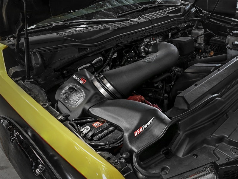 AFE Momentum GT Cold Air Intakes - aFe Momentum GT Pro DRY S Cold Air Intake System 2017 Ford Superduty V8-6.2L