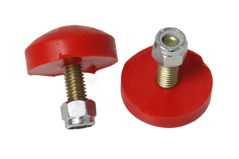 ES Bump Stops - Red - Energy Suspension Lw Profile Button Head Snubber - Red