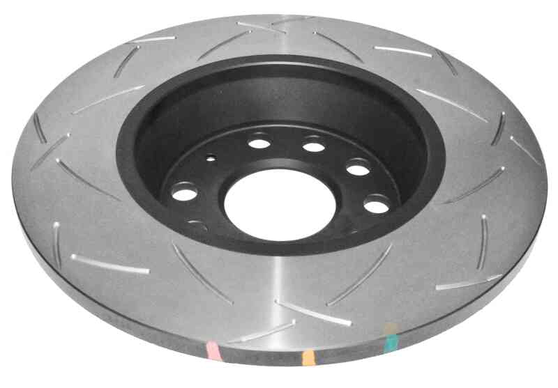DBA 4000 Series Slotted Rotors - DBA 06-08 Audi A3/10/06-08 TT / 10/04-10 VW Golf (MK5)/3/05+ Passat Rear Slotted 4000 Series Rotor