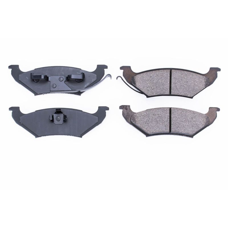 PSB Z16 Evolution Brake Pads - Power Stop 92-95 Ford Crown Victoria Rear Z16 Evolution Ceramic Brake Pads