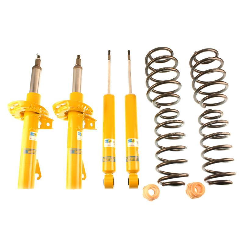 BIL B12 Series Suspension Kits - Bilstein B12 2008 Audi TT Quattro Base Coupe Front and Rear Complete Suspension Kit