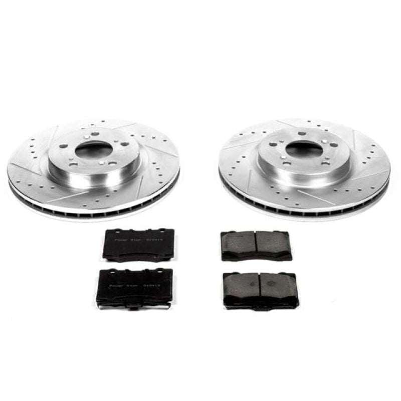 PSB Z23 Evolution Kit - Power Stop 05-12 Acura RL Front Z23 Evolution Sport Brake Kit