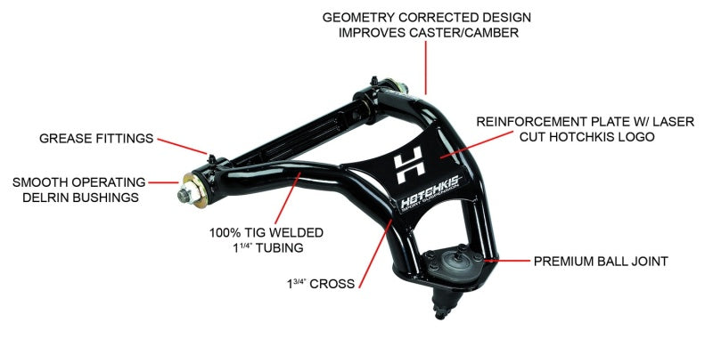 HOT A-Arms - Hotchkis 64-72 GM A-Body Upper A-Arms