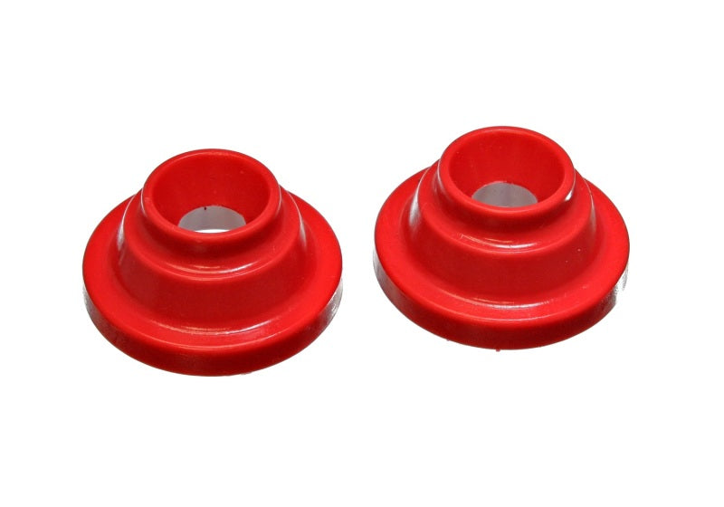 ES Spring Isolators - Red - Energy Suspension 99-06 Volkswagen Golf IV/GTI/Jetta IV Red Rear Coil Spring Isolator Set