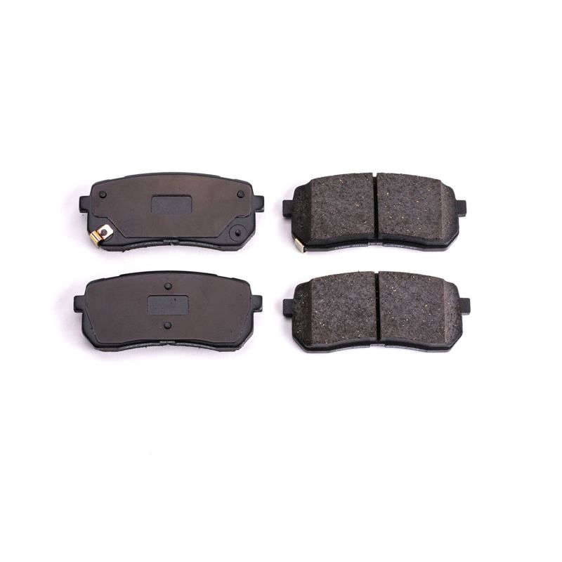 PSB Z16 Evolution Brake Pads - Power Stop 07-12 Hyundai Veracruz Rear Z16 Evolution Ceramic Brake Pads