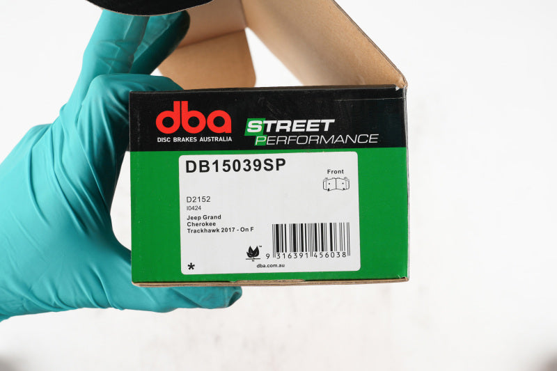 DBA SP Performance Brake Pads - DBA 2017+ Jeep Grand Cherokee SP Performance Front Brake Pads