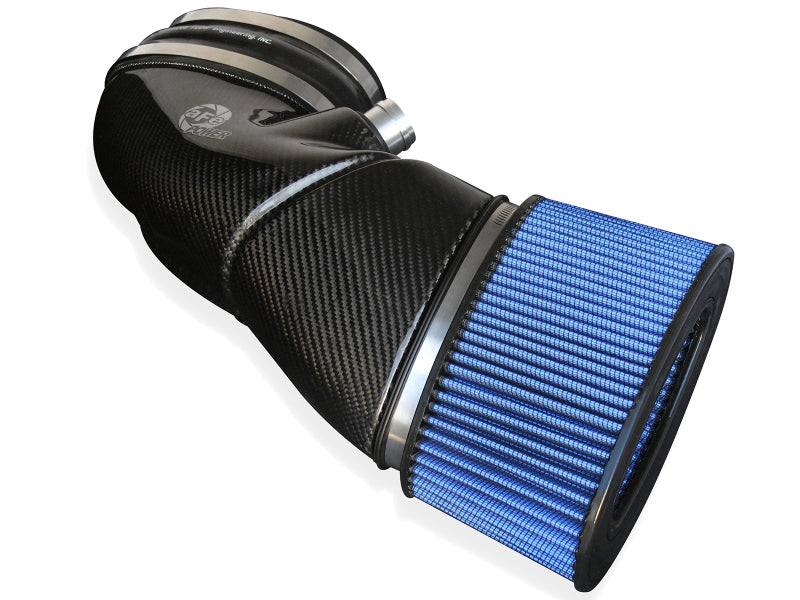 AFE Black Series Stage-2 Carbon Fiber Cold Air Intakes - aFe MagnumFORCE Carbon Fiber Air Intake System Stage-2 PRO 5R 08-13 BMW M3 (E9X) V8 4.0L