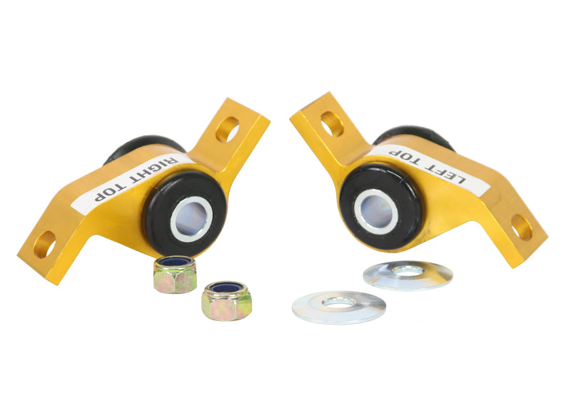 WL Anti-Lift Kits - Whiteline 93-00 Subaru Impreza Non-Turbo Front Lower control arm anti-dive caster kit