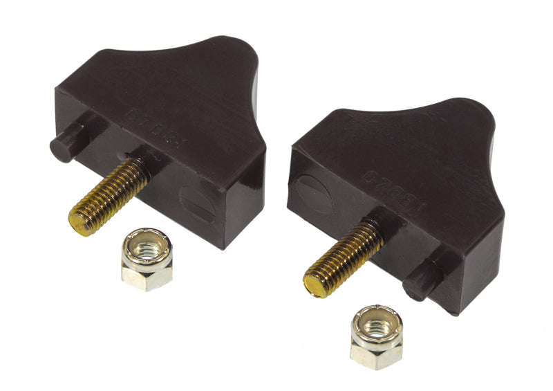 PRO Bump Stops - Blk - Prothane 68-69 Chevy Camaro Bump Stop Kit - Black