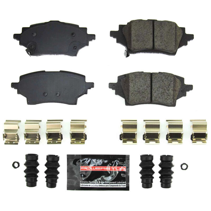 PSB Z23 Evolution Brake Pads - Power Stop 19-22 Toyota C-HR Rear Z23 Evo Sport Brake Pads w/Hardware
