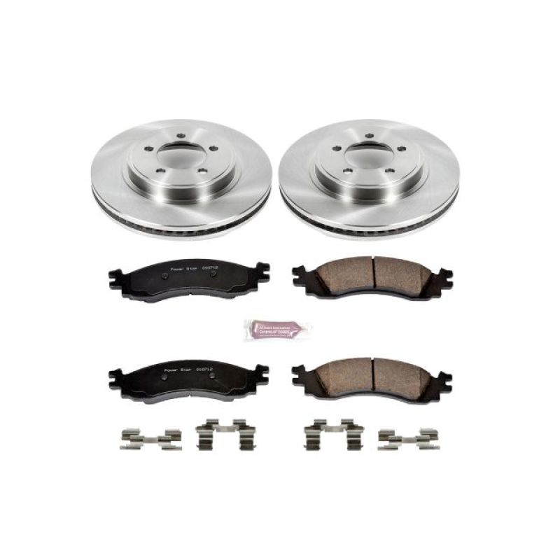 PSB Autospecialty Kit - Power Stop 06-10 Ford Explorer Front Autospecialty Brake Kit