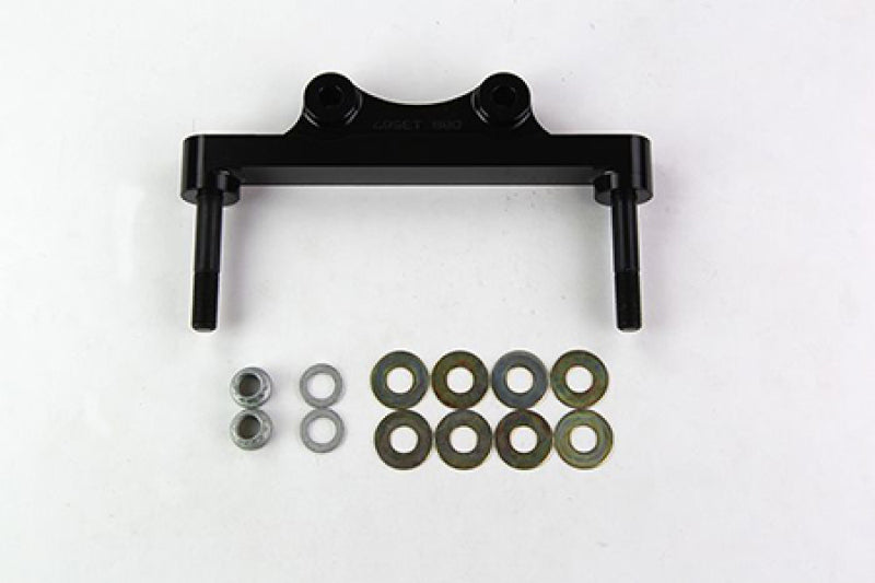 WIL Caliper Brackets - Wilwood Aero4 Series BMW 3 Rear Caliper Bracket Kit