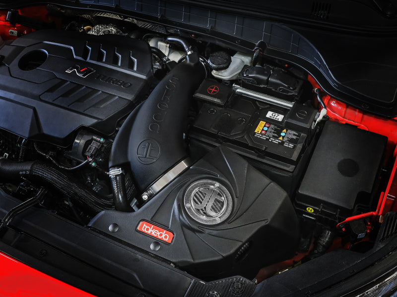 AFE Takeda Momentum Intake - aFe 22-23 Hyundai Kona N L4 2.0L(t) Takeda Momentum Cold Air Intake System w/ Pro DRY S Filter