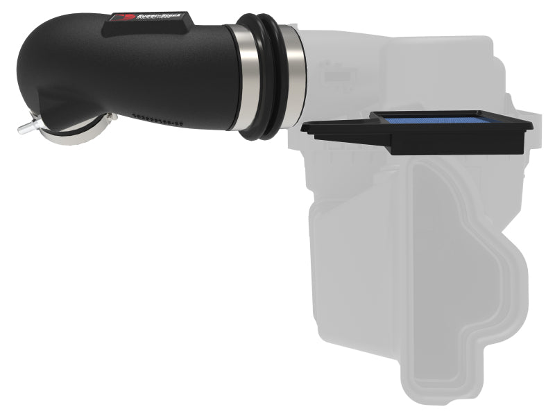 AFE Super Stock Induction System - aFe MagnumFORCE Intake Super Stock Pro 5R Media 18-20 Ford Mustang GT V8-5.0L