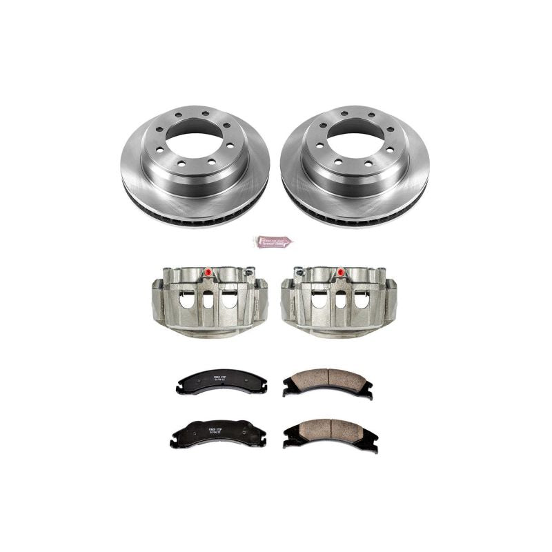 PSB Autospecialty Caliper - Power Stop 17-18 Ford E-450 Super Duty Rear Autospecialty Kit w/Cals