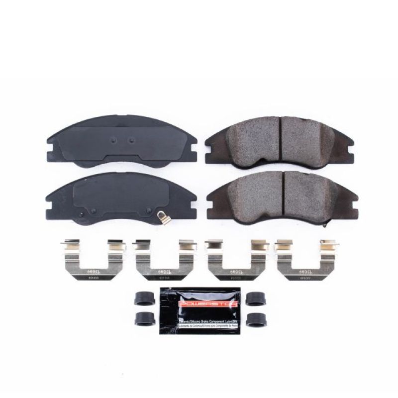 PSB Z23 Evolution Brake Pads - Power Stop 05-09 Kia Spectra Front Z23 Evolution Sport Brake Pads w/Hardware