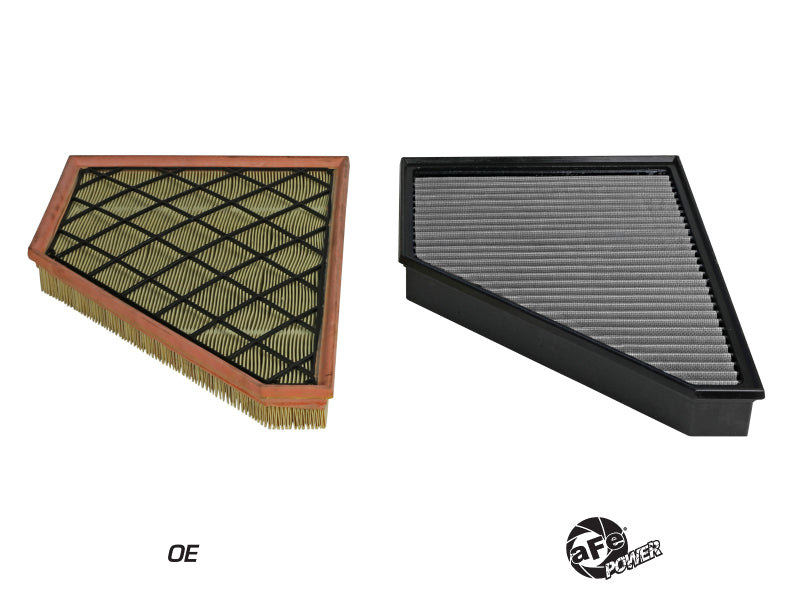 AFE Magnum FLOW OE Replacement Filters - aFe 17-23 GMC Acadia V6 3.6L / 17-24 Cadillac XT5 V6 3.6L Magnum FLOW Pro DRY S Air Filter