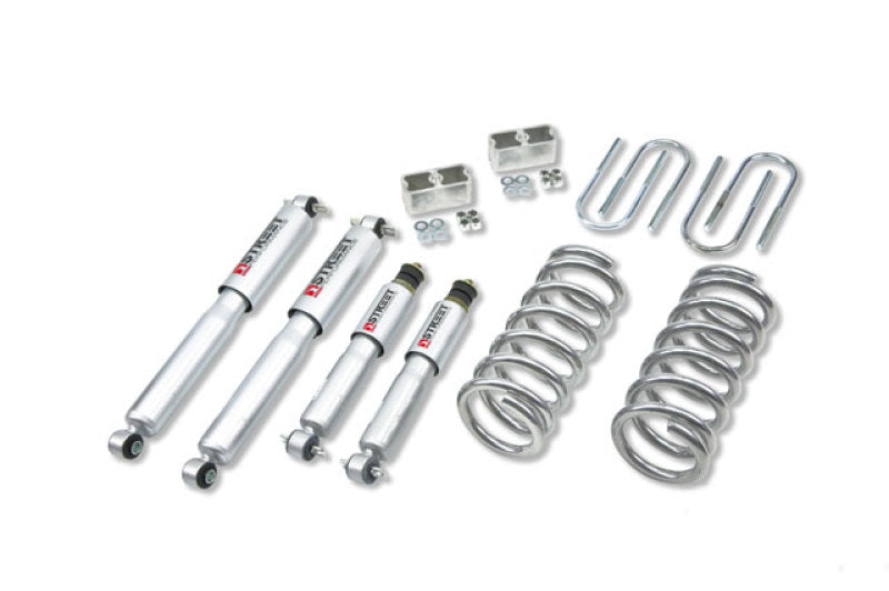 BT Lower Kit w SP Shocks - Belltech LOWERING KIT WITH SP SHOCKS