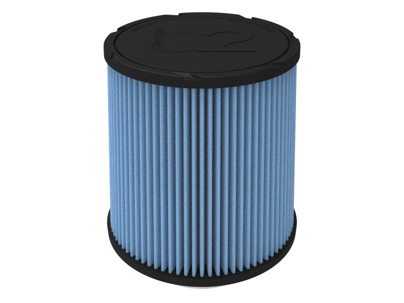 AFE Universal D2 Dura Dry Air Filter - aFe Magnum FORCE Intake Replacement Air Filter w D2 Dura-Dry Media 3-7/8in F x8in B x7in T x8in H