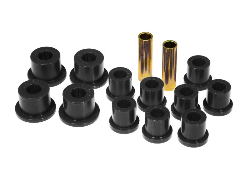 PRO Spring/Shackle Bush- Blk - Prothane 84-88 Toyota P/U / 4Runner 4wd Rear Shackle Bushings - Black