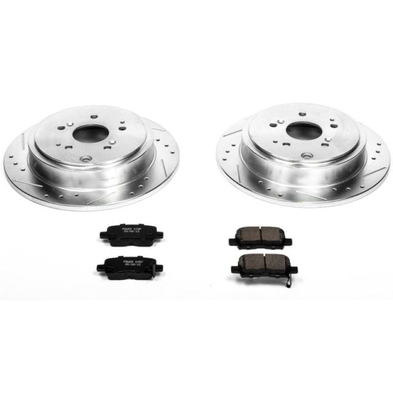 PSB Z23 Evolution Kit - Power Stop 01-06 Acura MDX Rear Z23 Evolution Sport Brake Kit
