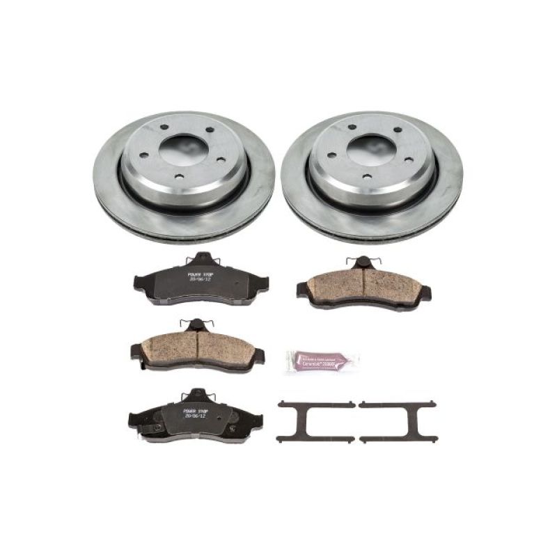 PSB Autospecialty Kit - Power Stop 94-96 Chevrolet Caprice Rear Autospecialty Brake Kit