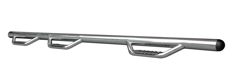 GOR Dom D3 1-Piece - SS - Go Rhino 15-20 Ford F-150 Dominator D3-1 Piece SideSteps - W2W - SS