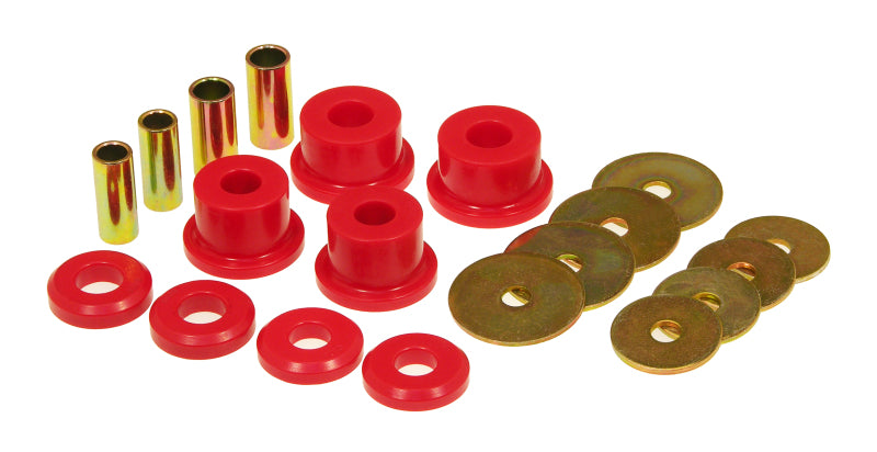 PRO Body/Subframe Bush - Red - Prothane 90-94 Mitsubishi Eclipse Subframe Mount Kit - Red