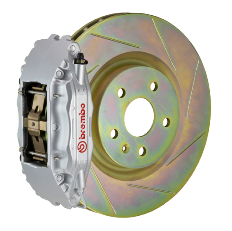 BRB Big Brake Kits - Brembo 12-16 FR-S Front GT BBK 4 Piston Cast 2pc 326 x30 1pc Rotor Slotted Type1-Silver