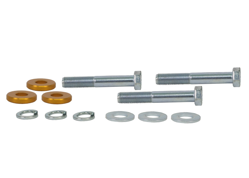 WL Bump Steer Kits - Whiteline 1/04+ Mazda 3 / 5/05+ Ford Focus Front Bump-Steer Kit