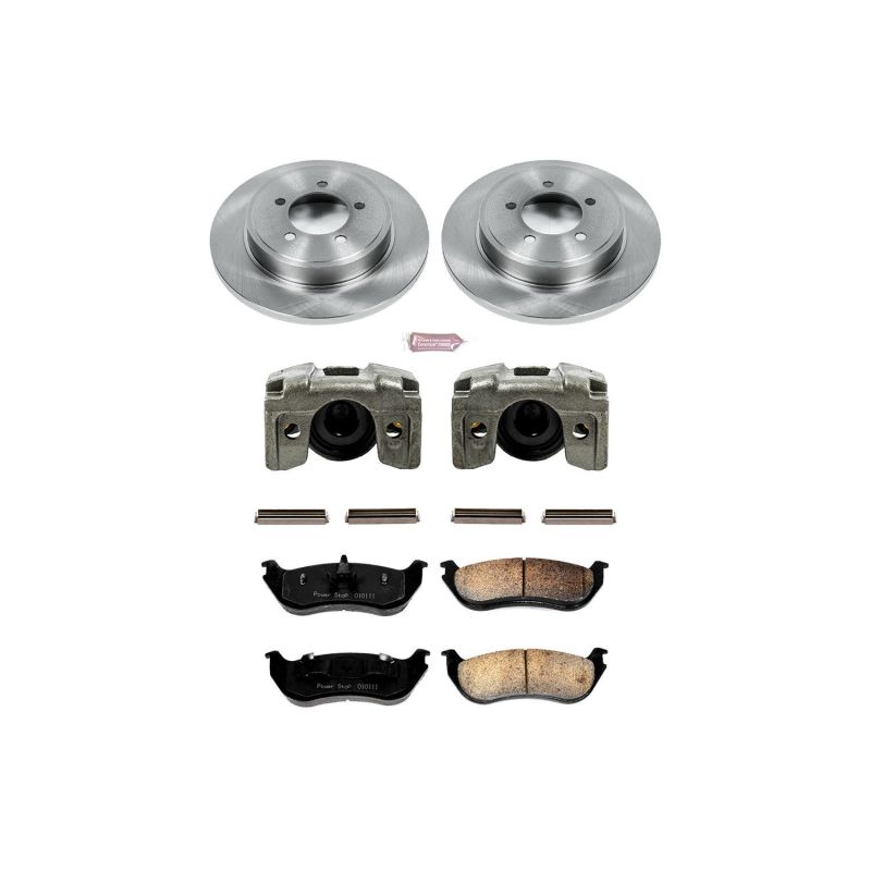 PSB Autospecialty Kit w/Cals - Power Stop 02-05 Ford Explorer Rear Autospecialty Brake Kit w/Calipers