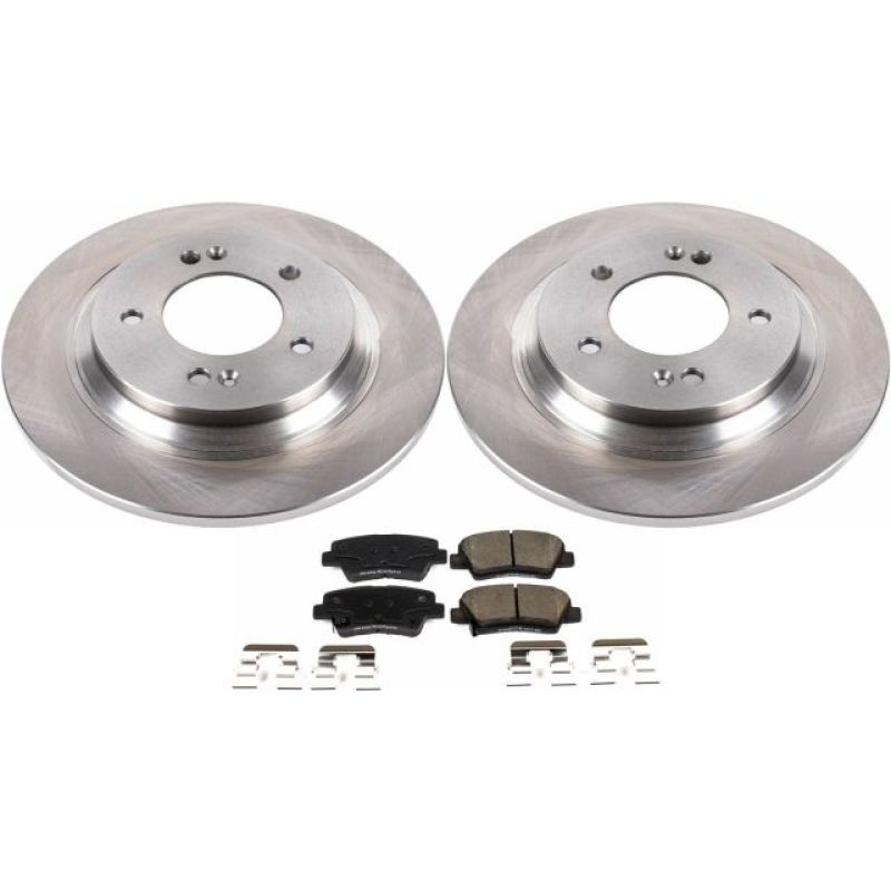 PSB Autospecialty Kit - Power Stop 2015 Hyundai Sonata Rear Autospecialty Brake Kit