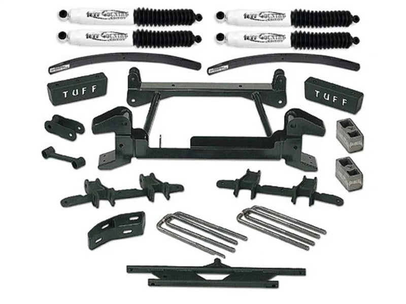 TUF Lift Kits - Tuff Country 92-98 Suburban 2500 (8Lug) 4X4 6in Lift Kit (w/Cast Lower Control Arms SX8000)