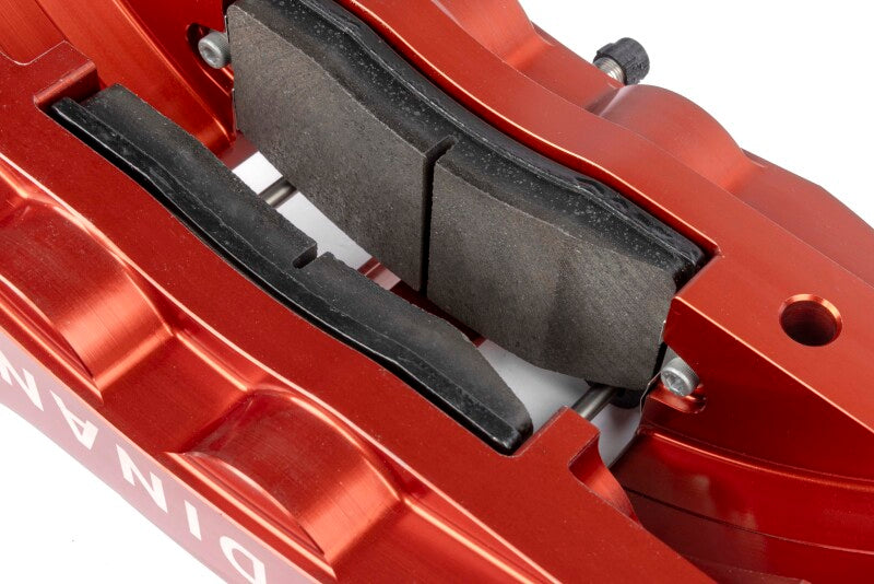 DNN Front Brake Kits - Dinan 15-18 BMW M3 Front Big Brake Kit - 370x32mm 4 Piston - Red