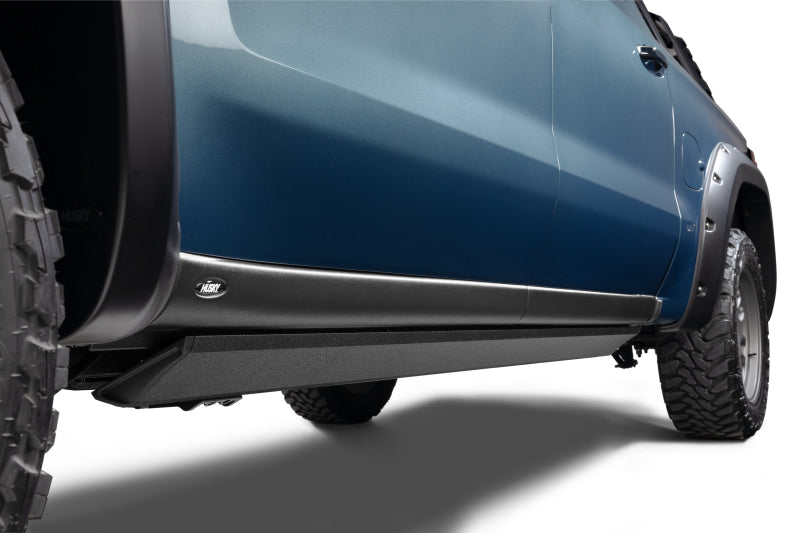 GOR RealTruck VoltStep Running Boards - RealTruck 19-25 Chevy Silverado 1500 CC 4dr VoltStep Electric Running Board Kit - Bedliner Coating