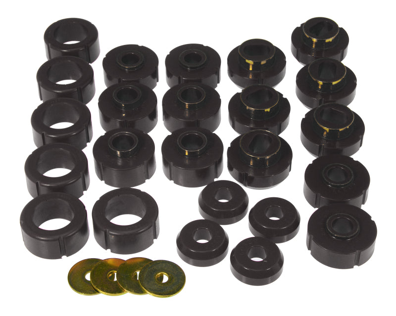 PRO Body/Subframe Bush - Blk - Prothane 81-91 Chevy Suburban 2/4wd Body Mount - Black