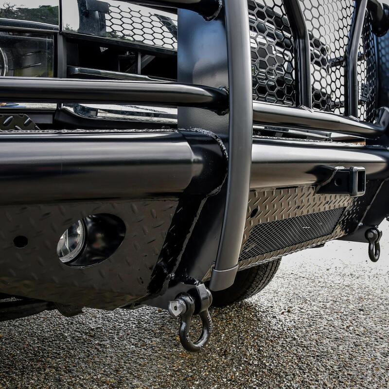 WES HDX Front Bumpers - Westin/HDX Bandit 15-19 Chevrolet Silverado 2500/3500 Front Bumper - Black