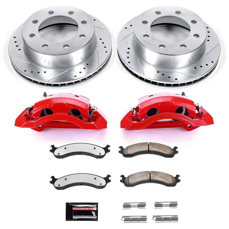 PSB Z36 Truck & Tow Kit - Power Stop 00-02 Dodge Ram 3500 Front Z36 Truck & Tow Kit w/Cals