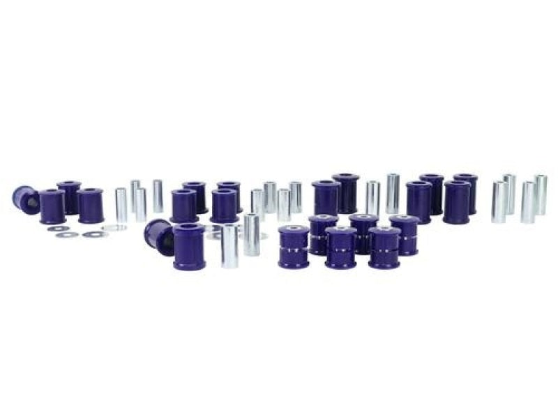 SPR Bushing Kits - SuperPro 1999 Mazda Miata 10th Anniversary Front / Rear Alignment Vehicle Kit