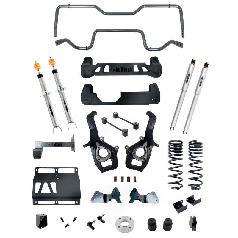 BT Lift Kits - Belltech 19-21 RAM 1500 4WD All Cabs 6in-8in Lift Kit w/Sway Bar Set