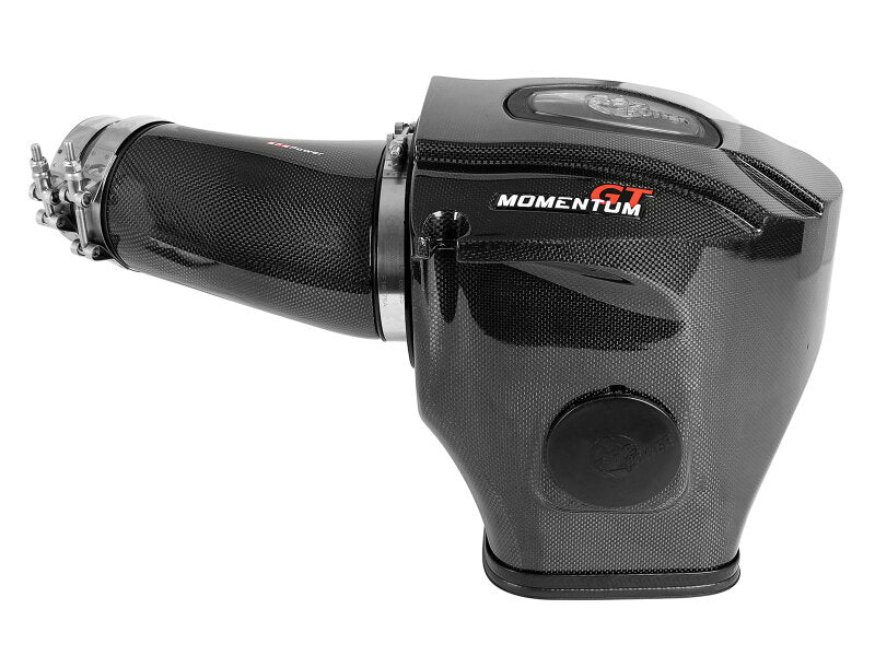 AFE Black Series Carbon Fiber Cold Air Intakes - aFe Momentum Black Series Carbon Fiber Pro 5R Air Intake System 11-19 Dodge Charger SRT8 6.4L
