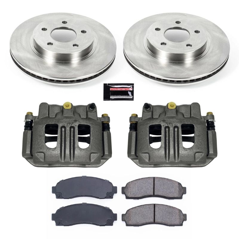 PSB Autospecialty Kit w/Cals - Power Stop 05-06 Chevrolet Equinox Front Autospecialty Brake Kit w/Calipers