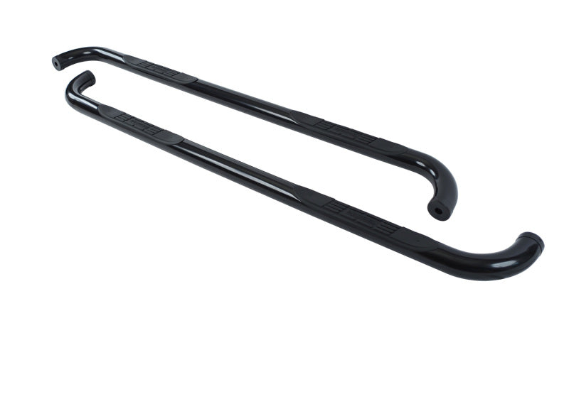 GOR Steps - 4000 - Blk - Go Rhino 01-13 Chevrolet Silverado 2500HD/3500 4000 Series SideSteps - Cab Length - Black