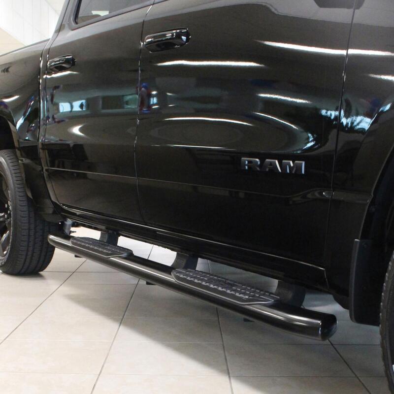WES Nerf Bars - PRO TRAXX 5 - Westin 2019 Ram 1500 Crew Cab (Excl. 2019 Ram 1500 Classic) PRO TRAXX 5 Oval Nerf Step Bars - Black
