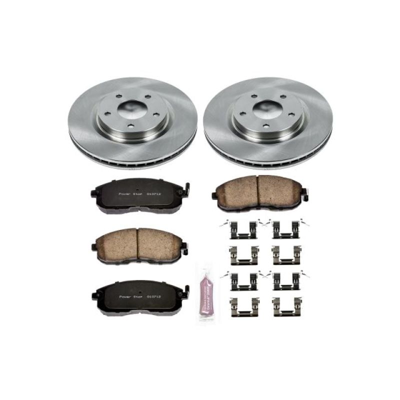 PSB Autospecialty Kit - Power Stop 07-12 Nissan Sentra Front Autospecialty Brake Kit