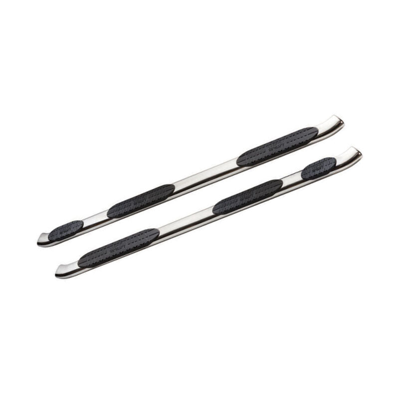 WES Nerf Bars - PRO TRAXX 5 - Westin 07-18 Chevy Silv 25/3500 Crew (8ft) (Excl Dually) PRO TRAXX 5 WTW Oval Nerf Step Bars - SS