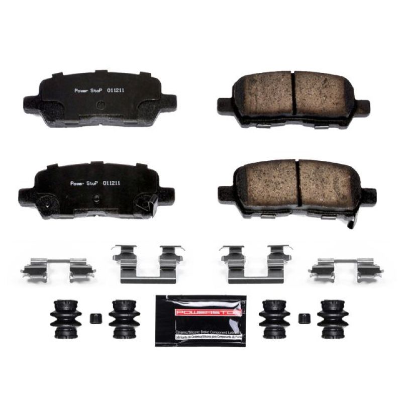 PSB Z23 Evolution Brake Pads - Power Stop 05-09 Buick Allure Rear Z23 Evolution Sport Brake Pads w/Hardware