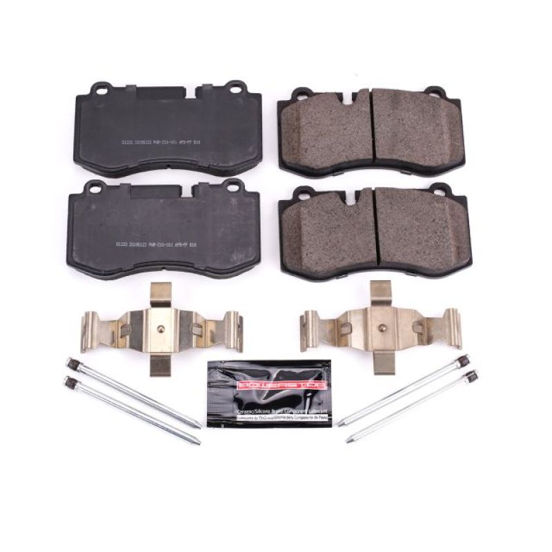 PSB Z23 Evolution Brake Pads - Power Stop 07-14 Mercedes-Benz CL550 Front Z23 Evolution Sport Brake Pads w/Hardware